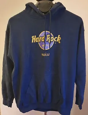 Buy Hard Rock Hotel And Casino Tulsa  Jumper Hoodie- Size M - Used • 15£