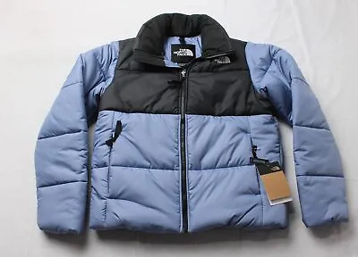 Buy The North Face Women's Saikuru High Collar Puffer Jacket BE5 Folk Blue Small • 144.92£