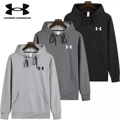 Buy New Under Armour UA Mens Hoodie Pullover Sweatshirt Jumper Hoody Jacket Hooded • 18.59£