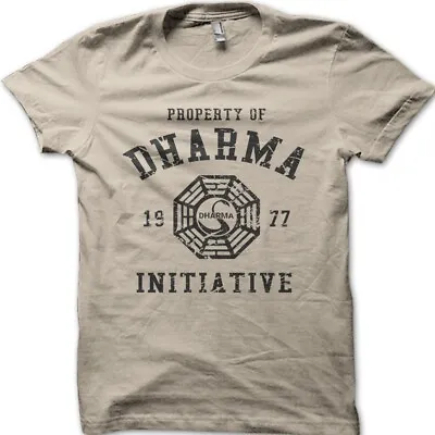 Buy DHARMA Initiative 1977 TV SHOW LOST Printed Cotton T-shirt 8997 • 13.95£