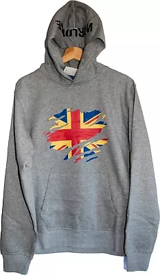 Buy Vintage Designer Hoodies With Union Jack Flag Unisex Men Women Boy Girl Gifts UK • 14.95£