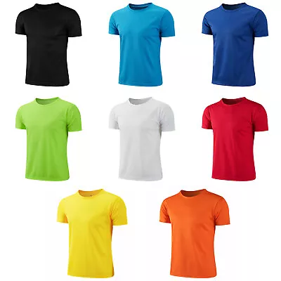Buy Kids Boys Short Sleeves T-Shirts UV Sun Protection Swimming Top Rash Guard Shirt • 8.82£