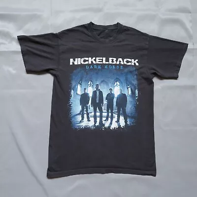 Buy Nickelback Dark Horse 2009 UK Tour T-shirt Small • 18.99£