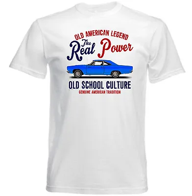Buy Vintage American Car Plymouth Roadrunner - New Cotton T-shirt • 15.99£