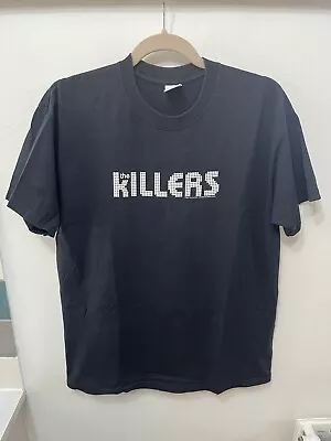 Buy The Killers 2004 Tour Shirt T Shirt Size Medium Black White • 38.99£