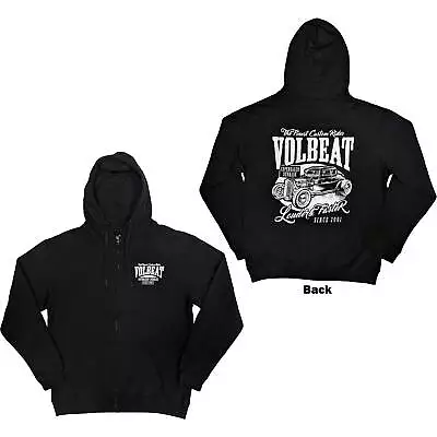 Buy Volbeat Unisex Zipped Hoodie: Louder And Faster (Back Print) OFFICIAL NEW  • 46.45£