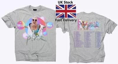 Buy Pink P!nk Singer Summer Carnival 2024 Festival Tour Tshirt Unisex T-shirt Cotton • 9.99£