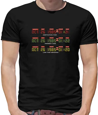 Buy Deloreon Time Machine Circuits - Mens T-Shirt - BTTF Future Fan Merch • 13.95£