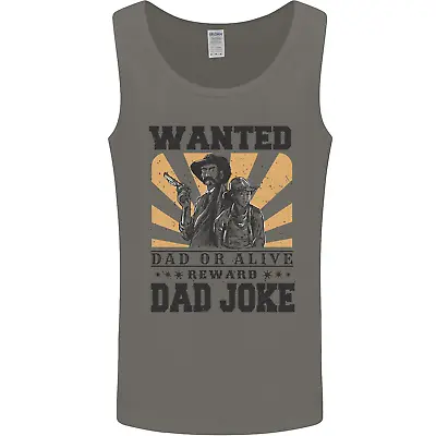 Buy Father's Day Dad Joke Funny Cowboy Poster Mens Vest Tank Top • 10.99£