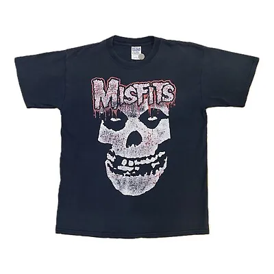 Buy Early 2000’s The Misfits Bloodied Skull Vintage Y2k T-Shirt. Size M. Danzig • 29.99£