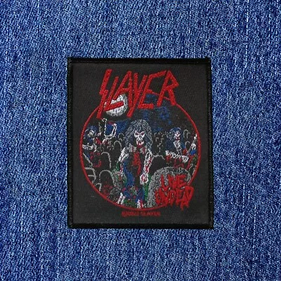 Buy Slayer - Live Undead (new) Sew On Woven Patch Official Band Merch • 4.75£