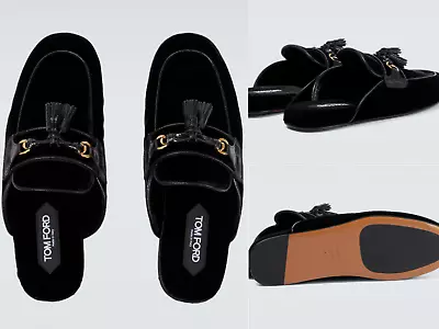 Buy Tom Ford Stephan Tasselled Moccasin Sneakers Slippers House Shoes New 43,5 • 999£