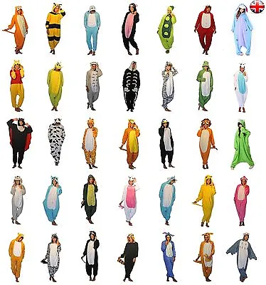 Buy Animal Unisex Onesiee Fancy Dress Costume Hoodies Pajamas Sleep Wear • 19.99£