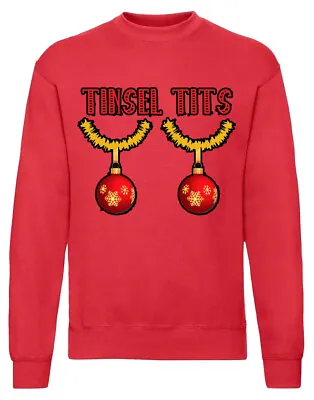 Buy Christmas Jumper Movie Film Halloween Fancy Dress Funny Xmas For Tinsel Ti Ts • 13.99£
