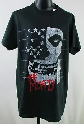 Buy The Misfits Men's Black Graphic T-Shirt • 18.89£