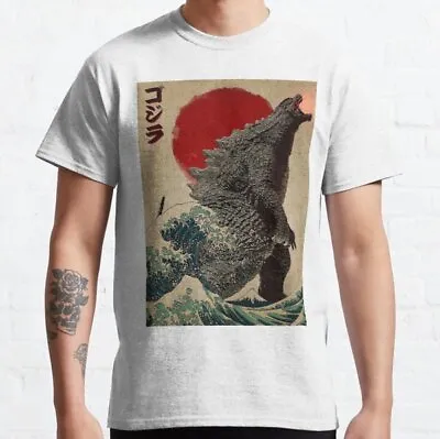Buy Godzilla Novelty Funny Halloween Birthday Film Movie Joke T Shirt • 6.99£