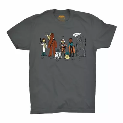 Buy Doodle Series The Empire Tee Mens Crew Neck Short Sleeve T-Shirt Top • 14.95£