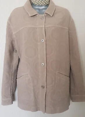 Buy 💚 Wrap London. Size 12 100% Cotton Beige Jacket.💚 Excellent Condition  • 7.99£