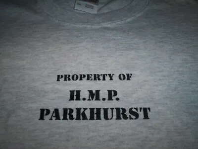 Buy Parkhurst Prison Isle Of Wight T-shirt Brand New Ash Grey Xxl • 8.99£