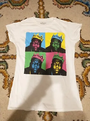 Buy The Notorious BIG T Shirt Biggie Hip Hop Rap Top B.I.G Official Merch Size L • 10£