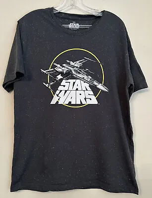 Buy Star Wars Disneyland Paris T-shirt Size XL Grey Starfighter Galaxy Rare • 40.10£