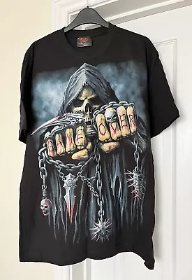 Buy GAME OVER T-SHIRT BY SPIRAL DIRECT Size Large • 15£