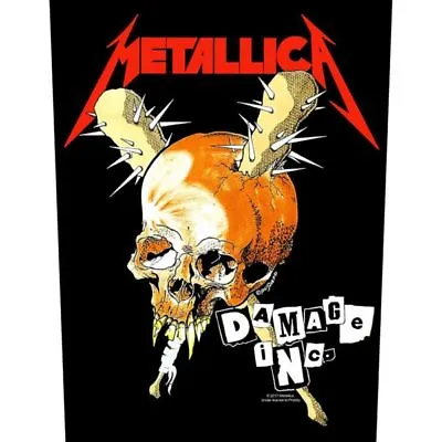 Buy METALLICA Damage Inc 2017 - GIANT BACK PATCH 36 X 29 Cms OFFICIAL MERCHANDISE • 9.95£