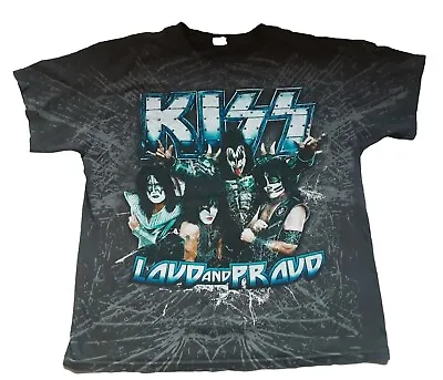 Buy KISS The Tour Band T-Shirt 2012 Size L • 15.99£
