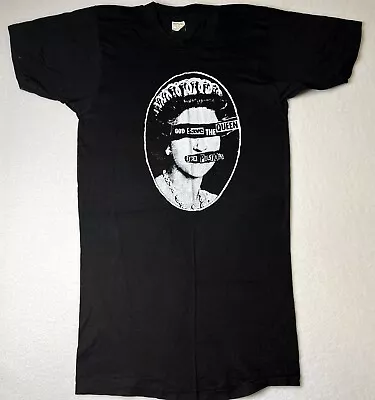 Buy Vintage Sex Pistols God Save The Queen 1977 Promo T - Shirt Medium Single Stitch • 142.04£