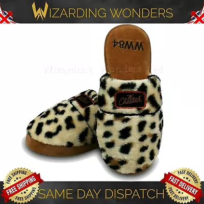 Buy Wonder Woman Slippers UK Size 5-7 Cheetah Design WW84 DC Comics Official Gift UK • 13.92£