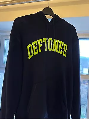 Buy Deftones Official Hoodie Collegiate • 45£