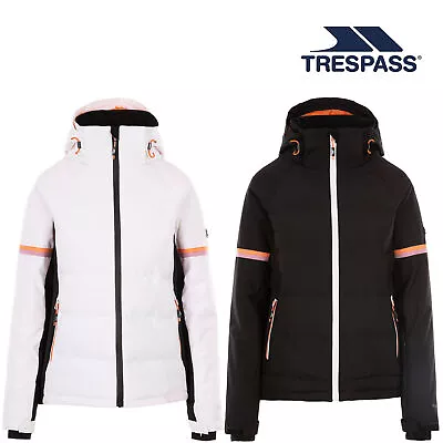 Buy Trespass Womens Ski Jacket Lightly Padded Removable Hood Slim Fit Ceremony • 50.99£