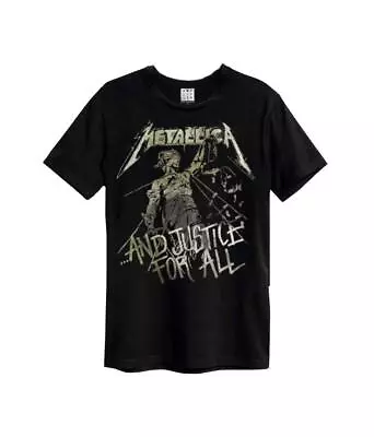 Buy Amplified Metallica And Justice For All T-Shirt M Black • 22.94£