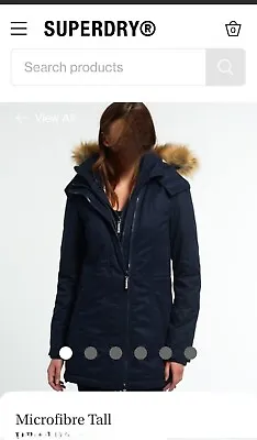 Buy SUPERDRY The Original 021 Wind-parka  Lined Jacket Ladies Uk Large • 20£