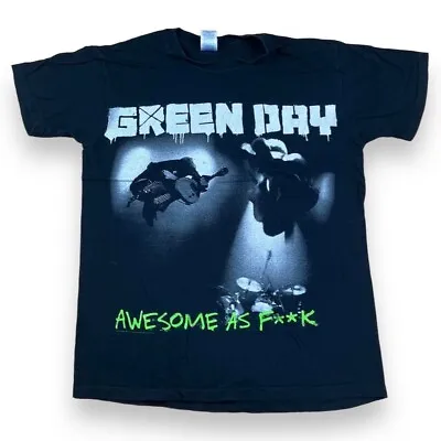 Buy Green Day T Shirt Medium Black Punk Rock Tour Tee 2011 T Shirt  • 22.50£