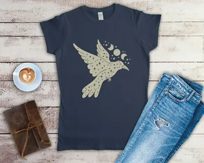 Buy Celestial Raven Ladies Fitted T Shirt Sizes Small-2XL • 11.24£