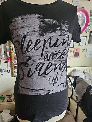 Buy Sleeping With Sirens Band Gothic Alternative Top 10-12 • 1£