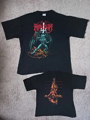 Buy *Mint* Vintage Marduk Slay The Nazarene T-Shirt - Heavy Black Metal - Size XL • 99.99£