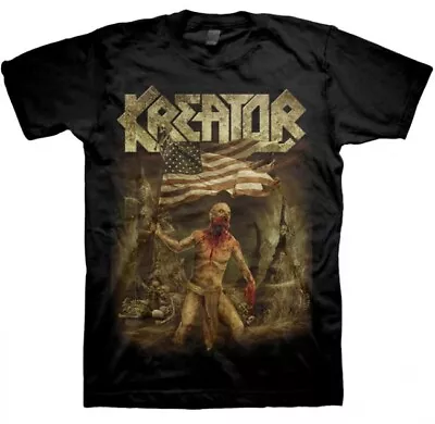 Buy Kreator US Flag 2014 Tour Dates North Amerika T-Shirt Gr.L Overkill  Exodus • 51.43£