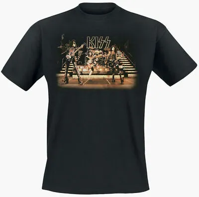 Buy T-shirt Kiss Band Picture Live On Stage Classic Rock • 15.99£