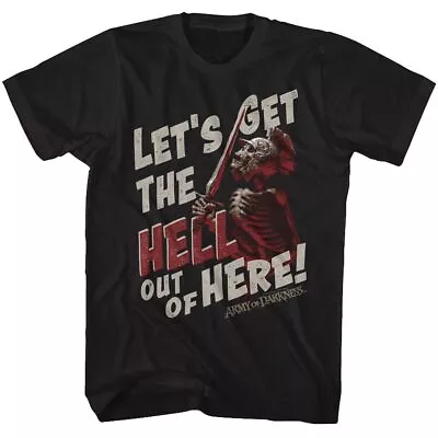 Buy Army Of Darkness - Out Of Here - Short Sleeve - Adult - T-Shirt • 95.44£