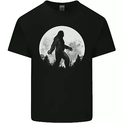 Buy Bigfoot With A Moon Background Mens Cotton T-Shirt Tee Top • 9.99£