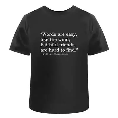 Buy Friendship William Shakespeare Quote Men's / Women's Cotton T-Shirts (TA097640) • 11.99£