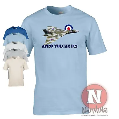 Buy RAF Avro Vulcan B.2 T-shirt Delta Wing Bomber Aircraft Cold War Royal Airforce • 14.99£