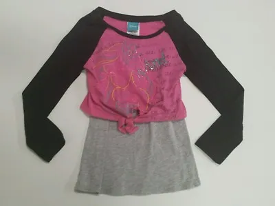 Buy Ariel The Little Mermaid Disney Shirt Pink Black Size Small 6 • 3.61£