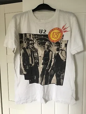 Buy Vintage 1993 U2 Zooropa Tour T-Shirt Size Small, Please Read • 21.99£