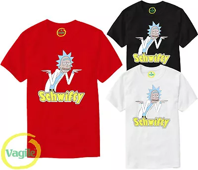Buy Rick And Morty T-shirt - Cartoon Gift Funny Clothes Christmas Top Present Cool • 5.99£