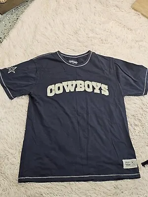 Buy Dallas Cowboys Shirt Adult LARGE  Blue Legends Graphic Tee • 9.44£