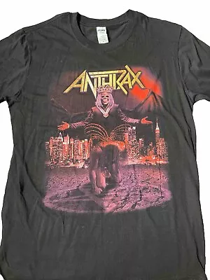 Buy Anthrax World Tour T Shirt Summer 2019 Large • 9.99£