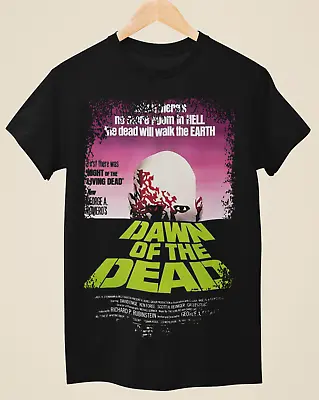 Buy Dawn Of The Dead - Movie Poster Inspired Unisex Black T-Shirt • 14.99£